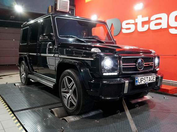 чип тюнинг Mercedes Benz G63 AMG