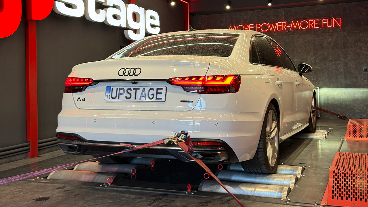chiptuning-Audi A4 B9 2.0T-site-rear